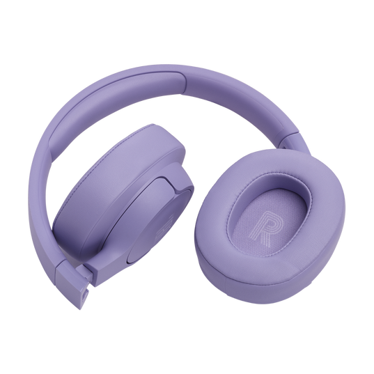 JBL Tune 770NC - Purple - Adaptive Noise Cancelling Wireless Over-Ear Headphones - Detailshot 3